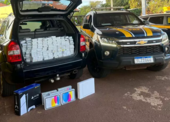 Médico é preso contrabandeado R$2,2 milhões em IPhones no anel viário de Dourados