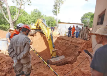 Trabalhador que cavava fossa morre soterrado em bairro de Campo Grande