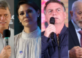 Eleições 2026: Lula empata com Bolsonaro, Tarcísio e Michelle em 2º turno, diz pesquisa