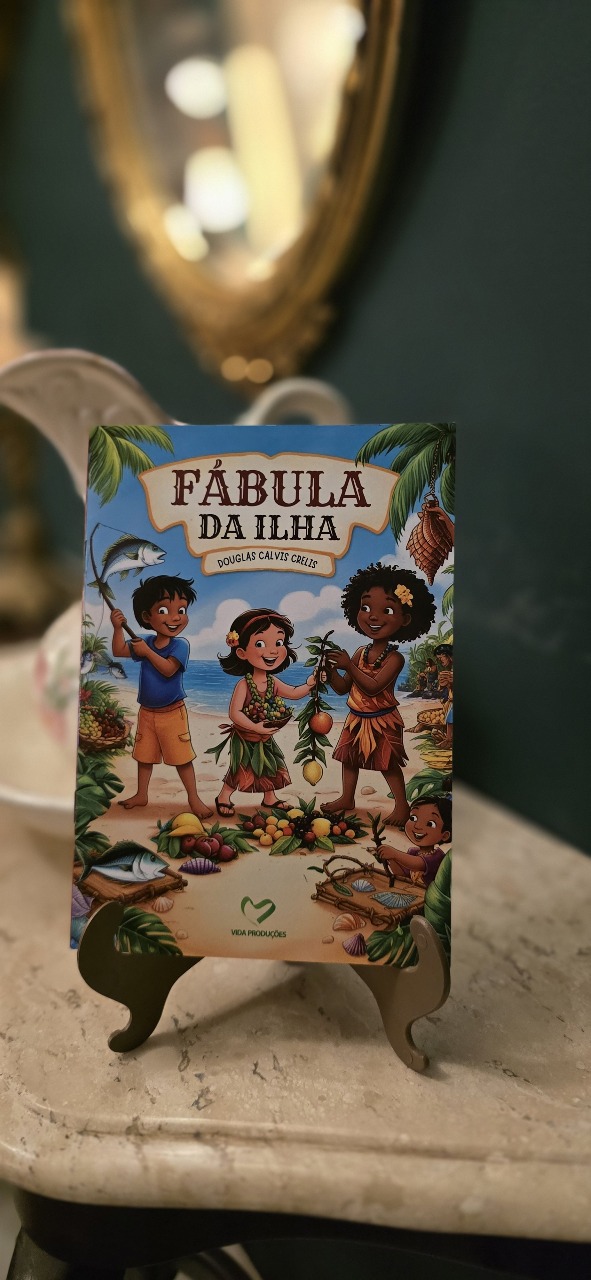 “Fábula da Ilha”: livro infantil que aborda cooperação e trocas passa a integrar acervo de bibliotecas públicas em MS