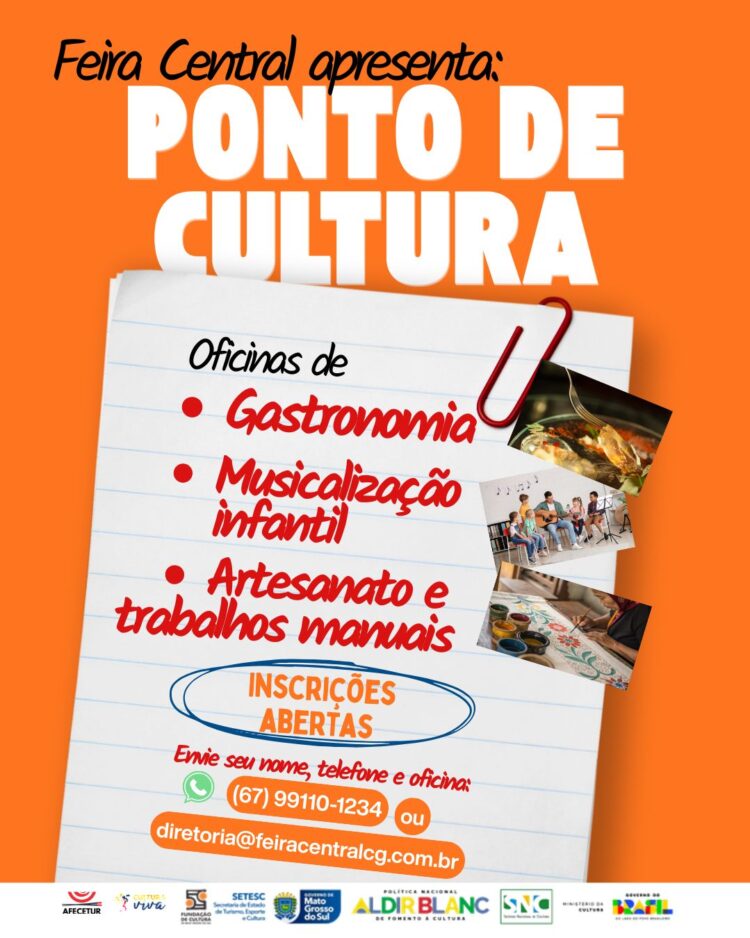 Feira Central é oficialmente Ponto de Cultura e pra comemorar tem programação especial na quarta. Confira: