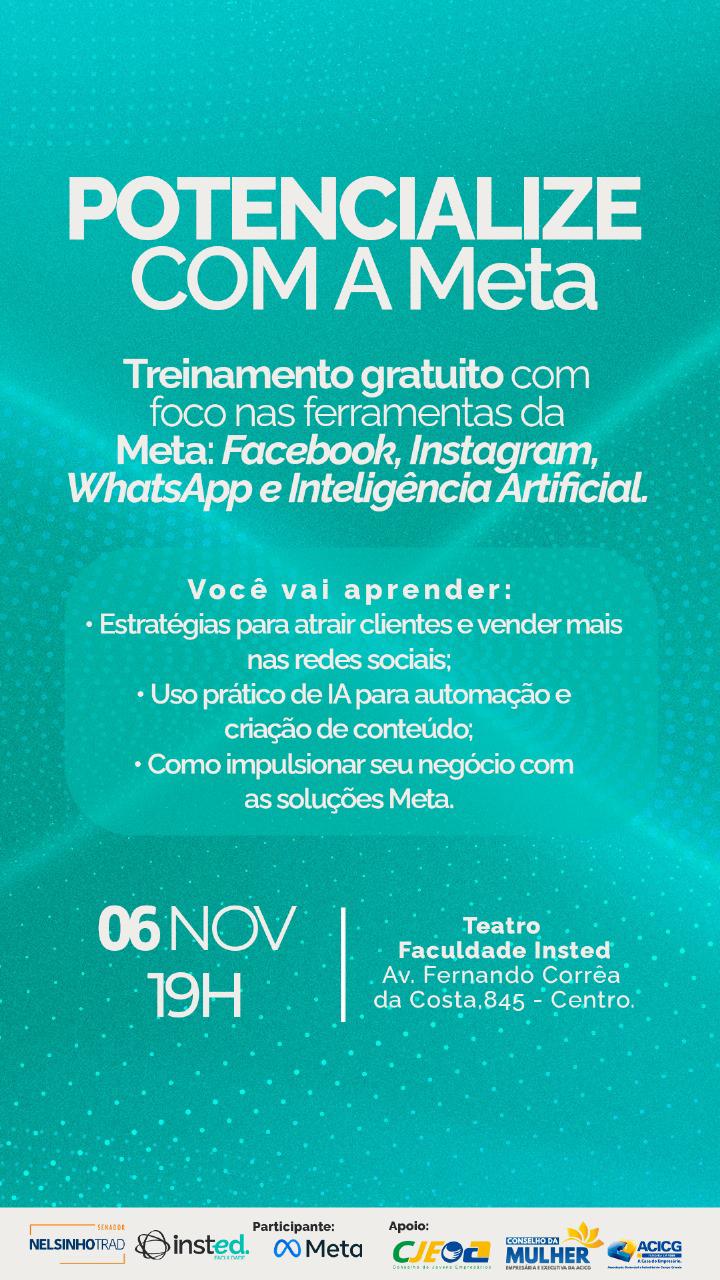 Faculdade sedia treinamento gratuito sobre ferramentas da Meta para impulsionar empresas e negócios