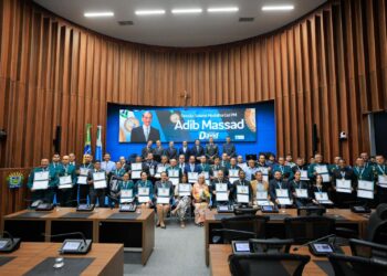 Coronel David celebra legado de Adib Massad e homenageia profissionais que fortalecem a segurança de MS