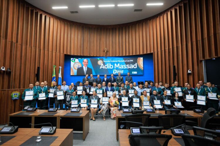 Coronel David celebra legado de Adib Massad e homenageia profissionais que fortalecem a segurança de MS