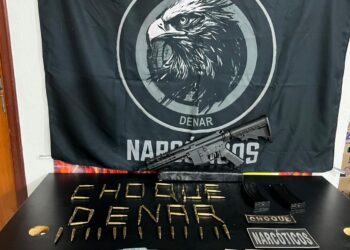 Batalhão de Choque e PC prendem 2 no Nova Lima com armamento pesado e drogas