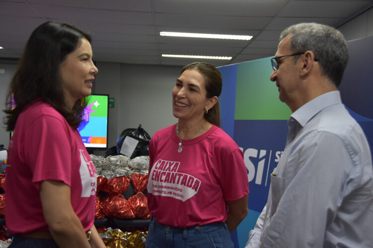 Parceira da Caixa Encantada, Fiems colabora com montante de mais de 2,7 mil brinquedos