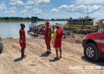 Bombeiros encontram o corpo de Wallace desaparecido desde terça no Rio Paraguai