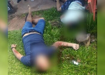 Dois homens são executados em frente à lava-rápido em Ponta Porã