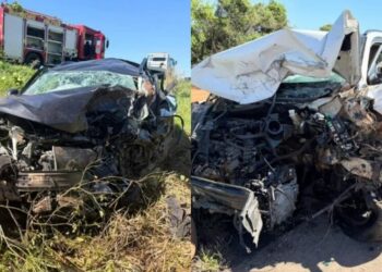 Ultrapassagem provoca colisão frontal que mata condutor de Bataguassu na BR-267