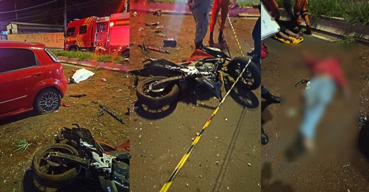 Vítima persegue ladrões de celular, atropela e mata um deles na Eduardo Elias Zahran na Capital