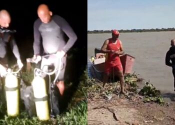 Bombeiros procuram por jovem de 18 anos que desapareceu no Rio Paraguai em Corumbá