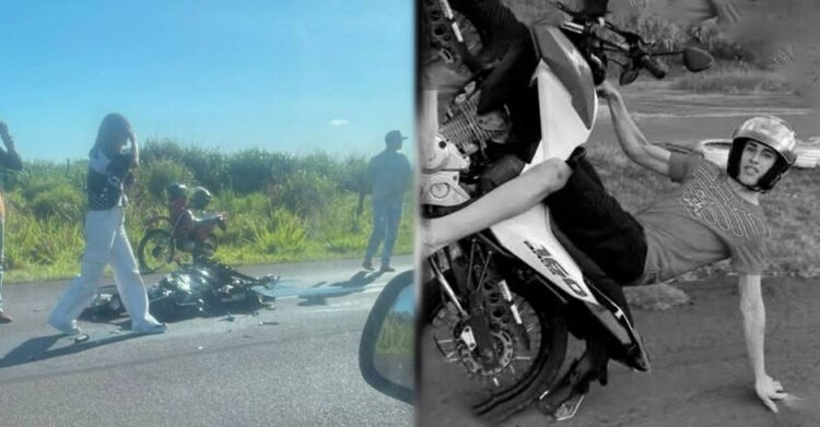 Morte de jovem motociclista em acidente deixa cidade de Mundo Novo em consternação