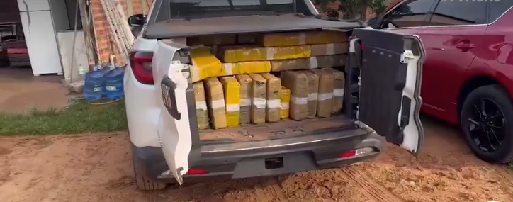 Polícia intercepta 19 veículos com maconha e um traficante morre em confronto em Paranhos