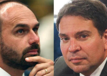 Decisão da Câmara mantém Eduardo elegível, mas condenação no STF tira Ramagem da disputa; entenda