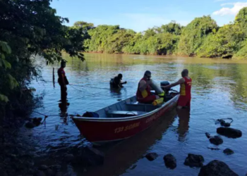 Bombeiros encontram corpo de rapaz de 20 anos que sumiu no Rio Brilhante em Maracaju
