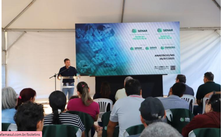 Senar/MS encerra 2025 com mais de 300 mil atendimentos e presença ampliada no campo