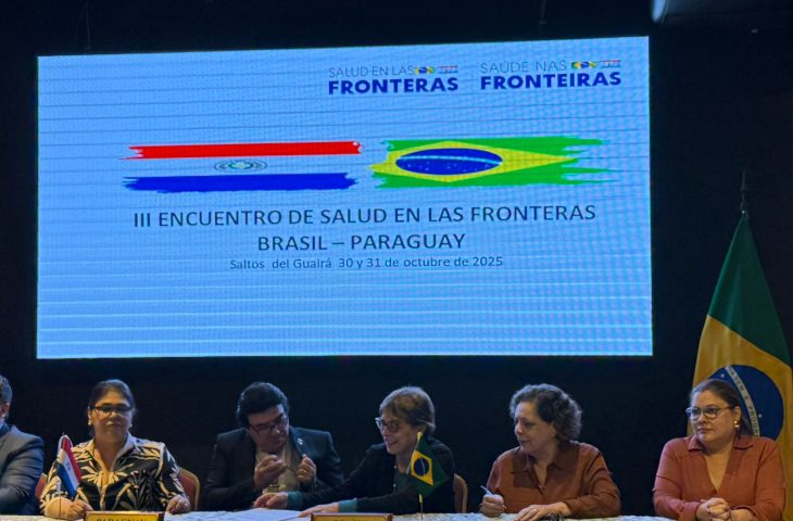 Saúde: Parceria entre Brasil e Paraguai avança em 2025 com sala de situação e mapeamento da fronteira