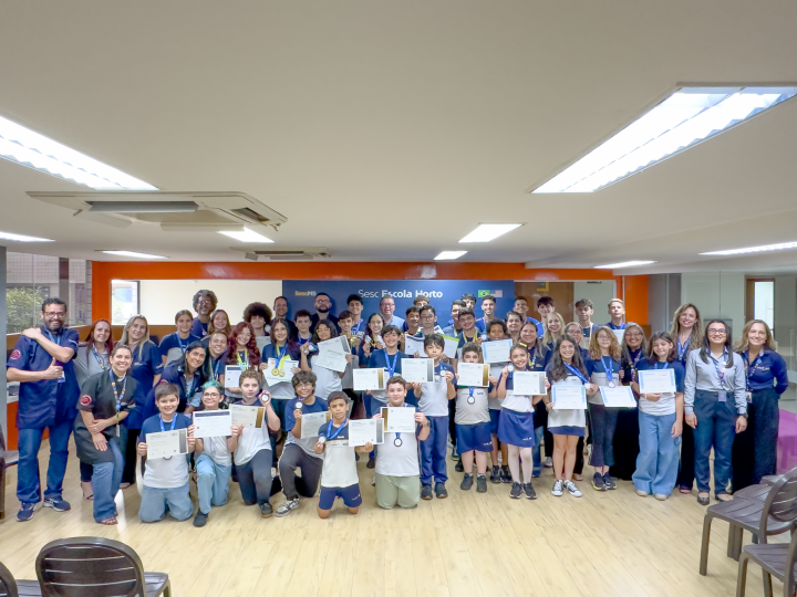 Escolas do Sesc em Campo Grande celebram 326 reconhecimentos em olimpíadas e concursos nacionais em 2025