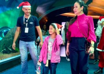 Magia do Natal transforma sonho de criança em realidade no Bioparque Pantanal