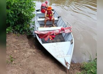 Bombeiros procuram campo-grandense que desapareceu na prainha de Anastácio