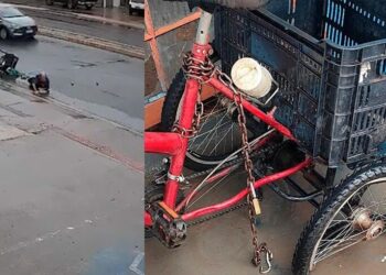 Capivara News TV: Condutor atropela idoso em triciclo na Júlio de Castilho e foge sem prestar socorro