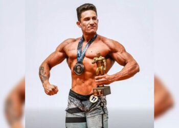 Fisiculturista morre em Ponta Porã com doença que destrói tecidos da pele e músculos