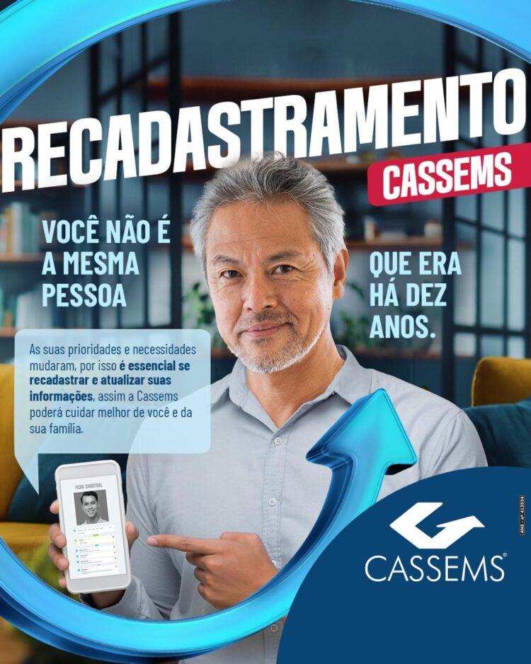 Nota de Esclarecimento: Recadastramento Cassems garante segurança e continuidade dos serviços
