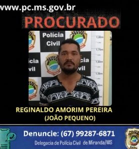 Polícia procura “João Pequeno” por matar homem em conveniência de Miranda no Natal