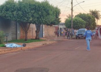 Motociclista atira três vezes pelas costas e mata homem no Jardim Carisma em Dourados