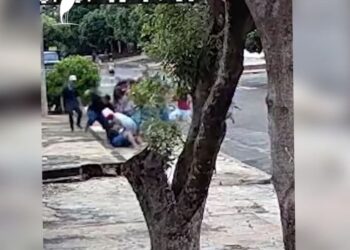 Capivara News TV: Militar tem suspeita de pulmão perfurado, após briga generalizada em saída de festa em Aquiduana