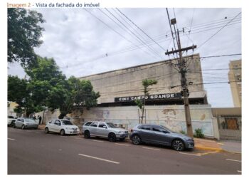 Prédio do antigo Cine Campo Grande vai a leilão com lance inicial de R$ 4,9 milhões