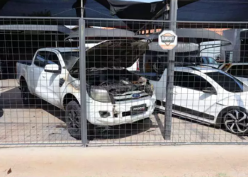 Incêndio criminoso atinge garagem de veículos na Capital e prejuízo passa dos R$ 450 mil ao dono