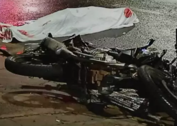 Capivara News TV: Motociclista morre ao colidir em poste de energia no Bairro Universitário em Campo Grande