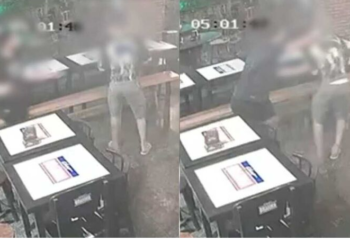 Capivara News TV: Vídeo mostra momento em que homem é morto esfaqueado em churrascaria de Cassilândia