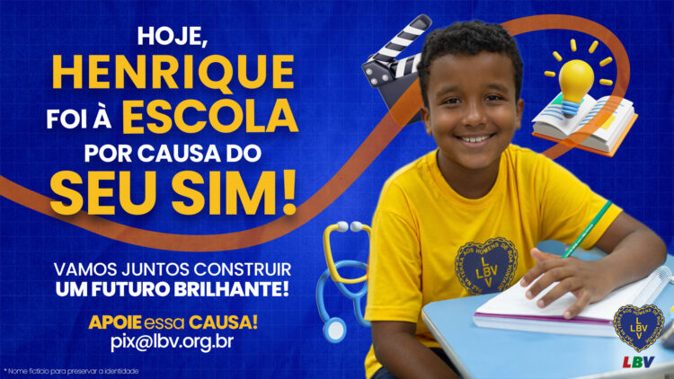 Solidariedade que transforma: LBV mobiliza sociedade em prol da educação de crianças e jovens