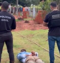 Condenado a mais de 15 anos por homicídio é preso, pós agredir e atear fogo na casa da esposa