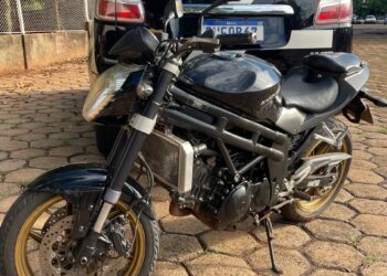 Defurv recupera motocicleta de alta potência furtada de residência no Jardim das Meninas