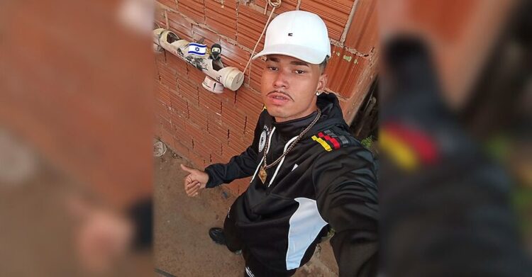 Suposto entregador de app. cai na frente de casal e mata a tiros Ederson Lucas no Lageado