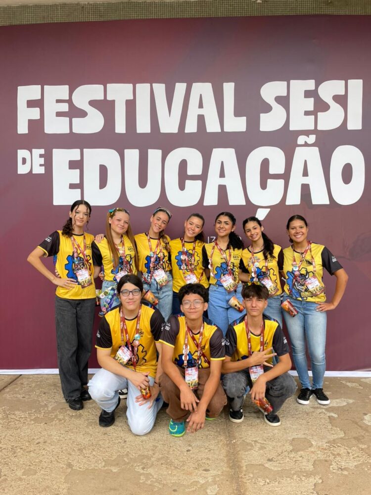 Equipe de MS garante vaga em etapa mundial de robótica no Festival Sesi de Educação, em SP