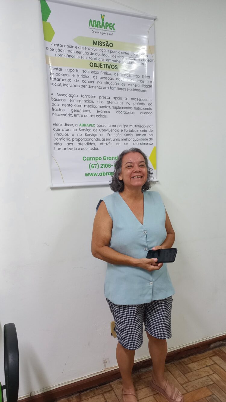 “É um aprendizado de grande importância pra mim”, diz atendida por projeto digital da ABRAPEC