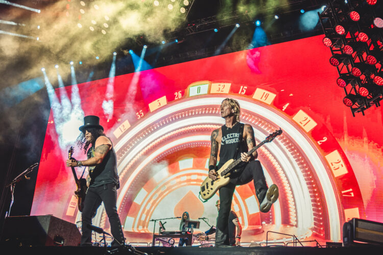 Contagem regressiva histórica em CG: show do Guns N’ Roses já ultrapassa 30 mil ingressos vendidos