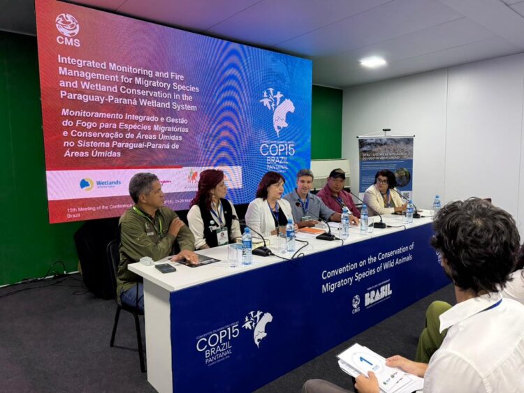 Painel sobre o fogo destaca tecnologias de monitoramento no Pantanal e dá protagonismo a brigadistas indígenas na COP15