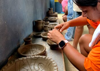 Indígenas celebram a cultura em oficina de cerâmica em aldeias do Território Kadiwéu