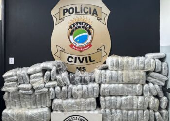 Três são presos com quase 215 quilos de skunk, pasta base e “ice” em Corumbá