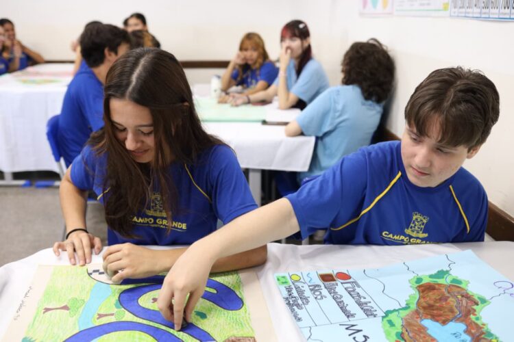 Da sala de aula para o mundo, estudantes da Reme levam trabalhos à COP15