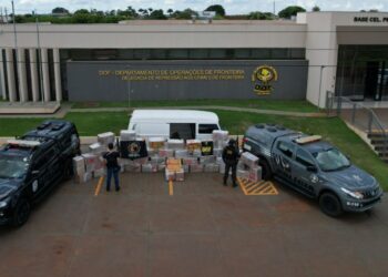 Polícia apreende R$ 4,1 milhões em drogas em área de lazer no Bairro Campina Verde em Dourados