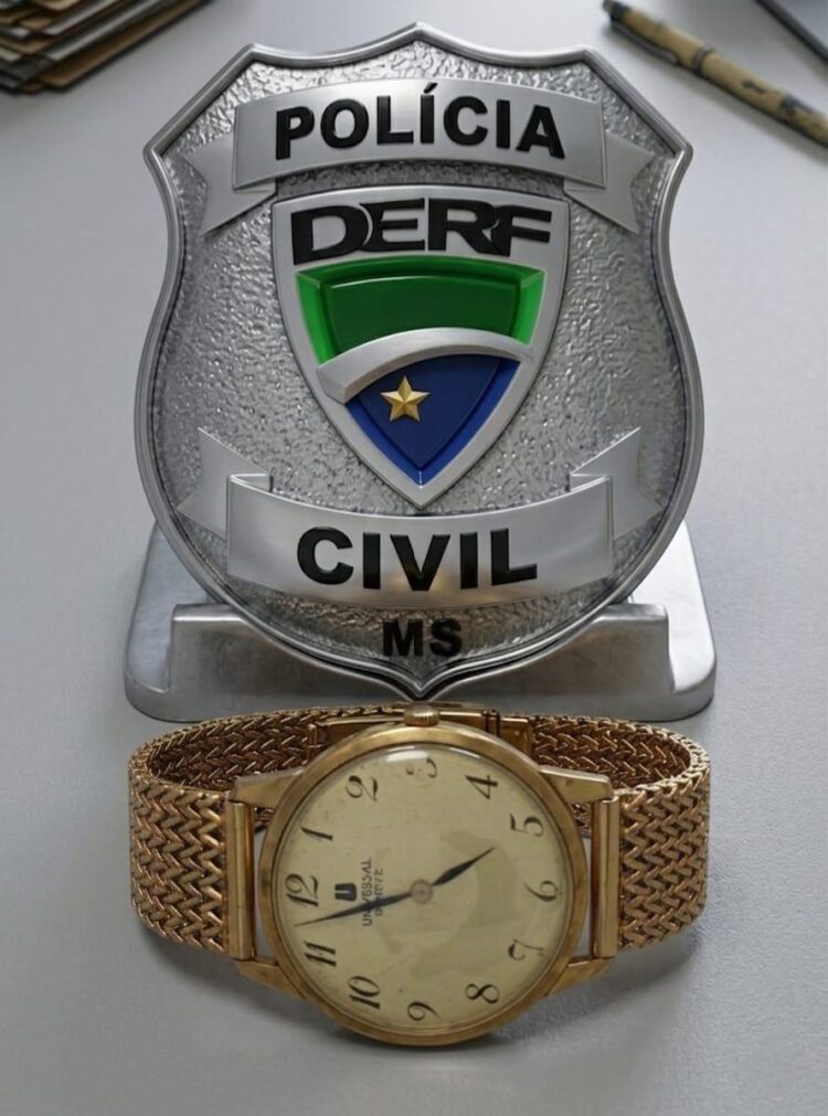 Jardineiro é preso por furtar relógio de 18k avaliado em R$ 60 mil de residência na Capital