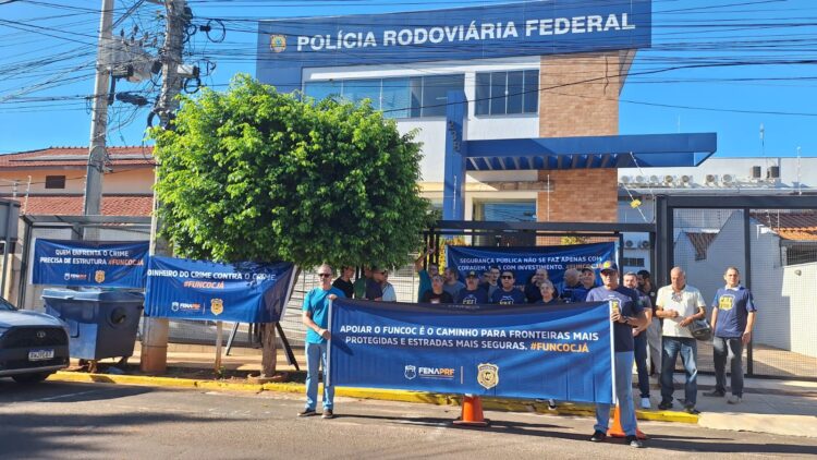 PRFs fazem manifestação em defesa de Fundo de Combate ao Crime Organizado na Capital