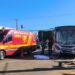 Capivara News TV: Motociclista morre ao colidir com ônibus coletivo na Av. Brilhante nesta manhã em CG