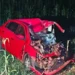 Condutor colide na traseira de carreta na MS-276 e morre, esposa e filho saem feridos